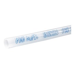 Uponor F4931000 Tubing Straight Length 10 Pack AquaPEX White 1 Inch x 20 Foot Blue Letter