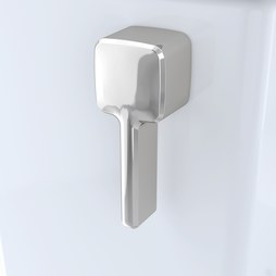 Toto THU416#PN Trip Lever Handle with Spud and Mounting Nut Left Hand