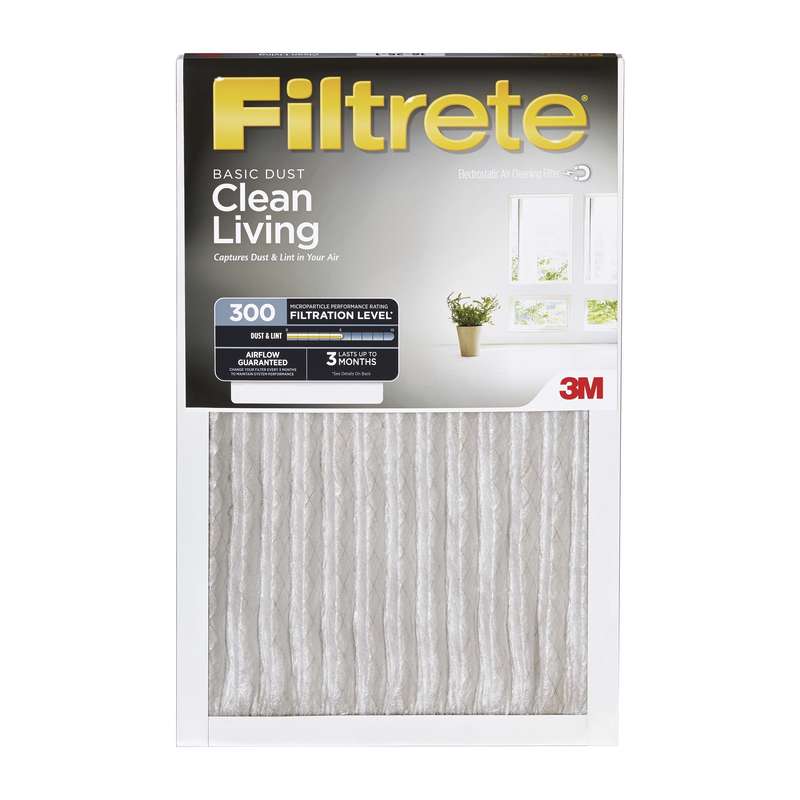 3M 7100186900 Basic Dust & Lint Air Filter 300 MPR 14 in x 25 in x 1 in