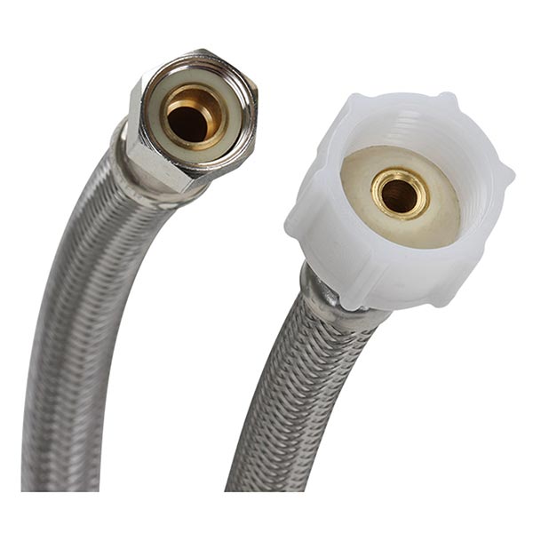 Fluidmaster PRO1T12 Toilet Connector, Compression x Ballcock, 12 Inch