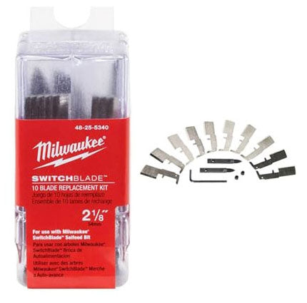 Milwaukee 48-25-5335 Replacement Switchblade 2 in 10 Blade Replacement Kit