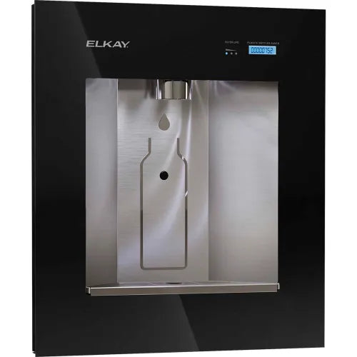 Elkay LBWDC00BKC ezH2O Liv Pro In-Wall Filtered Water Dispenser, Non-refrigerated, Midnight