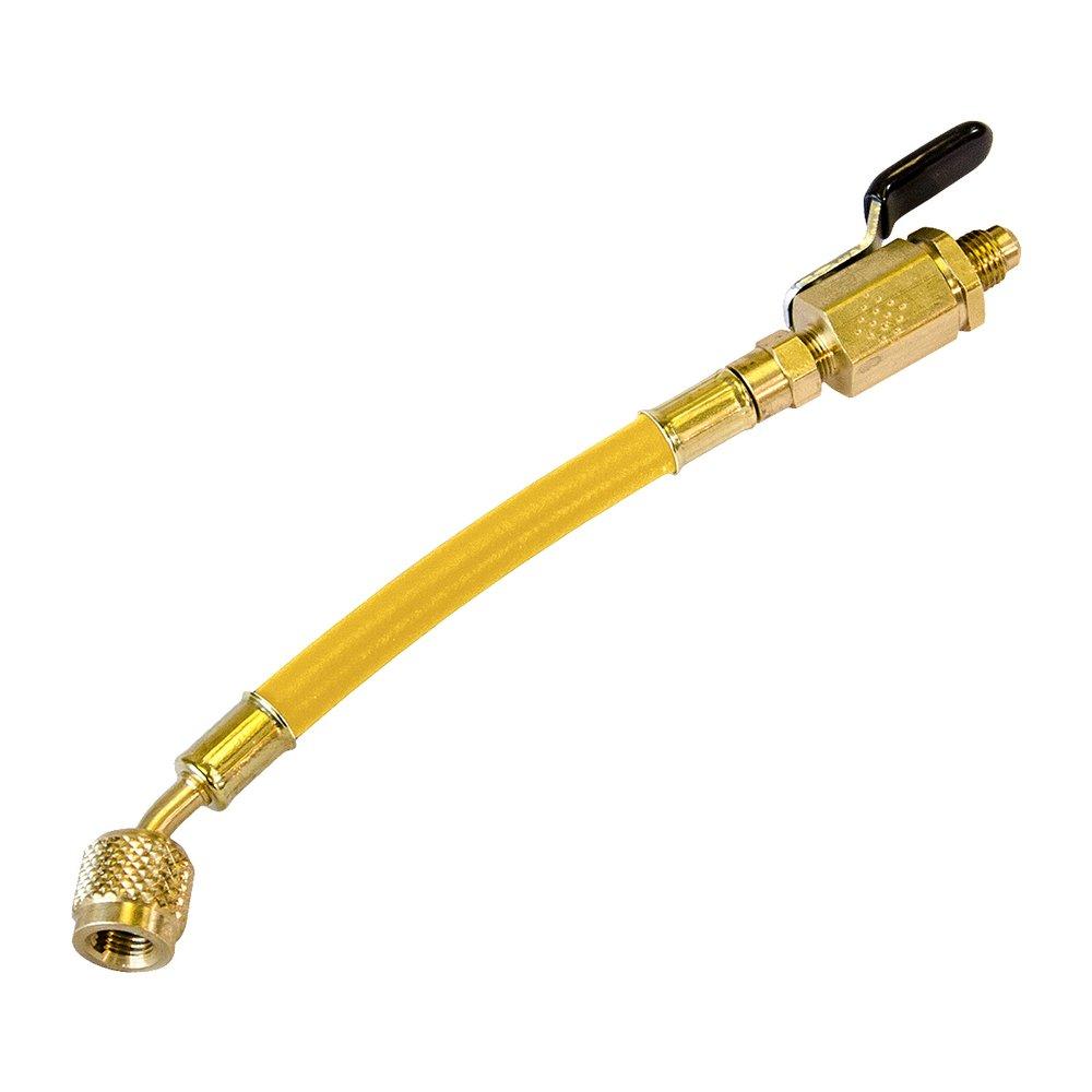 JB Industries CLV-6Y CCLV Series Ball Valve Whip End Only - Yellow