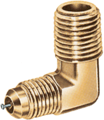 JB Industries A31494 Access Valve 1/4 MPT Elbow