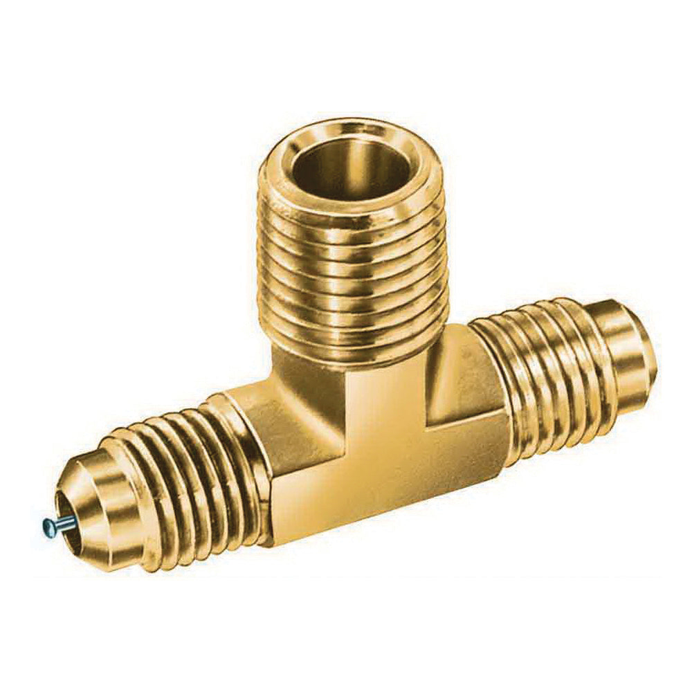 JB Industries A31452 Half Union Branch Tee, 1/8 in Nominal, MNPT Swivel Flare x Access