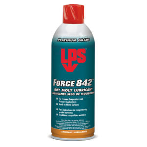 LPS 428-02516 LPS FORCE 842 DRY MOLY LUBRICANT 11OZ SPRAY