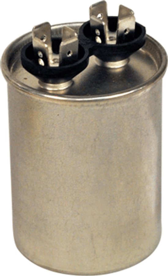 Mars 12805 Single Section Round Capacitor 5 MFD 440/370 Volt