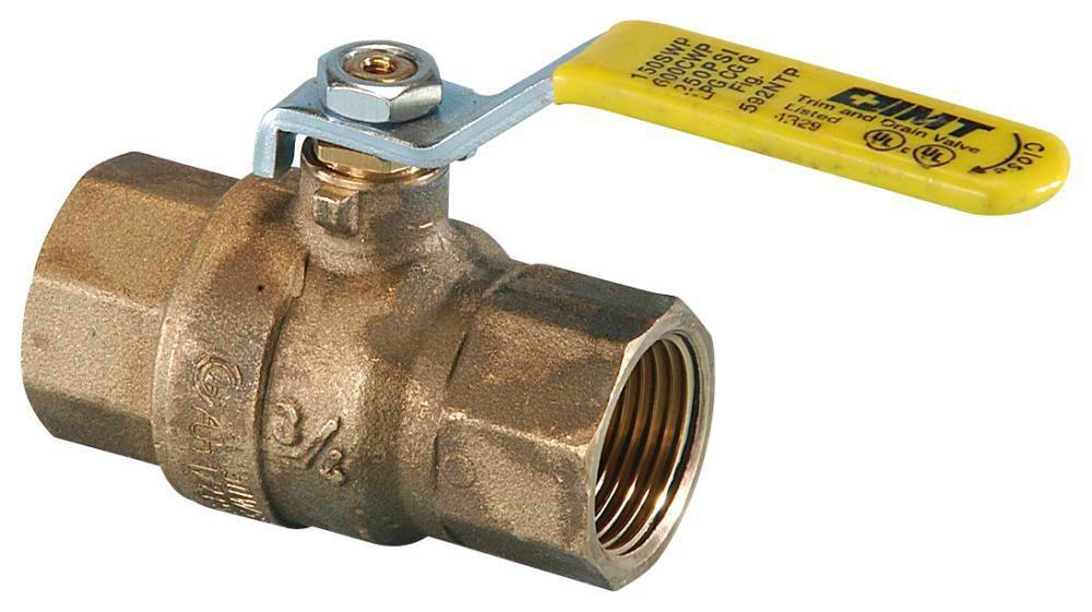 Omega Flex FGP-WBV-500 1/2 in. 5 psi Shut-Off Ball Valve