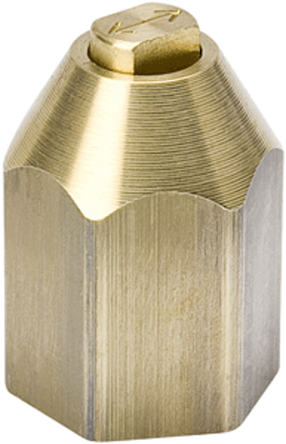 Mueller A18353 Retrofit Cap, 1-1/8 to 1-3/8 Straight 1-1/8 3-Way Valve