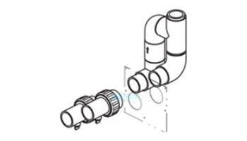 RAYPAK Raypak H000042 Heat Pump Bypass Assy