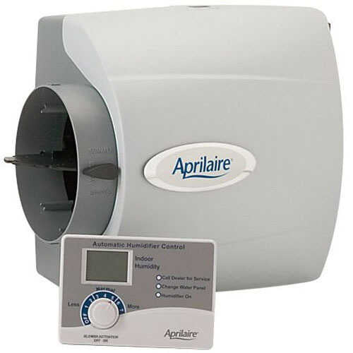 Aprilaire 400 Whole House Humidifier 17 GPD Automatic Duct-Mount Bypass Water Saver