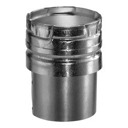 Duravent 3BVC Hood Connector Draft 3X3X6 Inch Aluminum