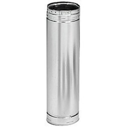 Duravent 5GV24 Pipe B Vent Round Rigid 5 x 24 Inch Aluminum/Galvanized