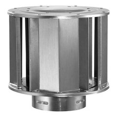 Duravent 6BVVTH Vent Cap High Wind 6 Inch 10-1/2X9-1/4 Inch for Vertical