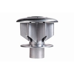 Field Controls 46038404 Vent Cap 4 Inch Aluminum SK-4 for Chimney