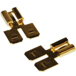 Mars 86350 Tab Adapter Non-Insulated 1/4 Inch 2 Male x 1 Female 20 Pack