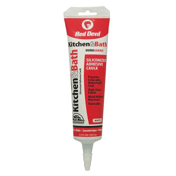 Red Devil 0405 DuraGuard Siliconized Acrylic Caulk 5.5 oz Replacement MPN