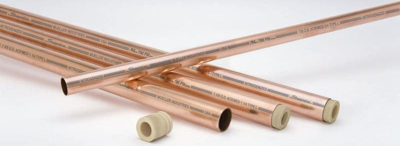 Streamline AC05020 ACR Copper Tube 3/4 OD x 20 ft Lead-Free