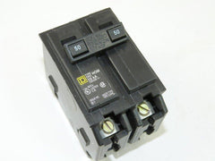 Square D HOM250 Miniature Circuit Breaker 50 Amp 2 Pole 120/240 Volt