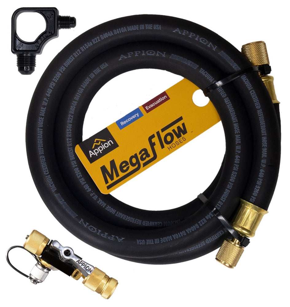 APPION TOOLS Appion MGABAS 1/2, Hose Evacuation Kit for 1/4 System Connection