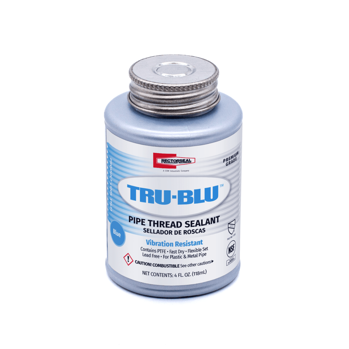 Rectorseal 31631 Tru-Blu 4 oz PVC Blue Pipe Joint Compound