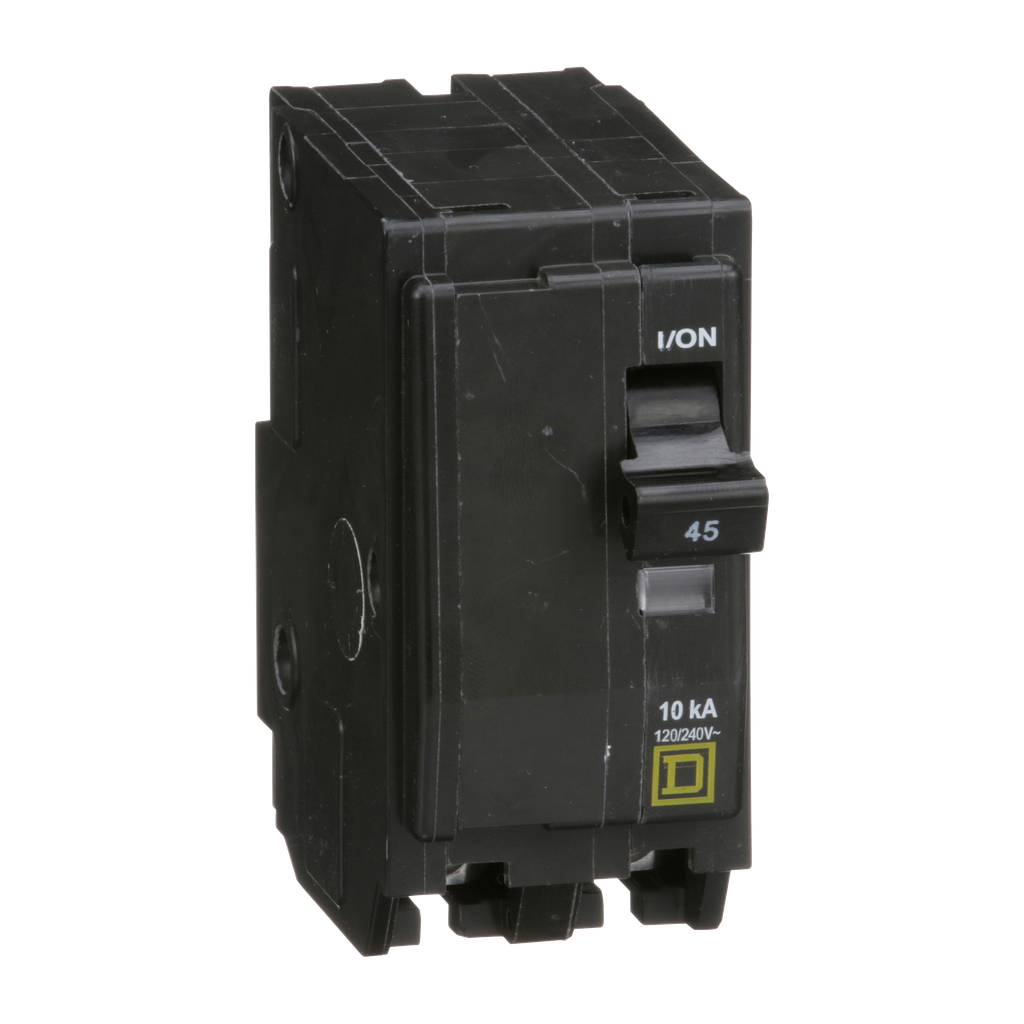 Square D QO245 Miniature Circuit Breaker 45A 120/240V 2P