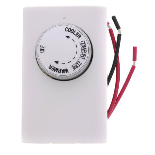 Lux LV21-005 Single or Double Pole 4-Wire Line Voltage Heating Thermostat