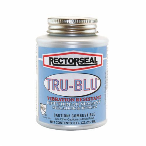 RectorSeal 31551 Tru-Blu Pipe Thread Sealant, 8 oz Can, Lead-Free