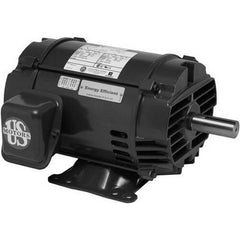 U.S. Motors D10P2D General Purpose Three Phase ODP Horizontal - Footed Motor