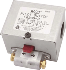 BASO L62GB-3C Safety Pilot Switch Manual Reset (Universal Mounting Plate)