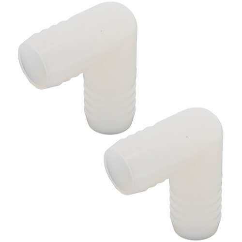 DiversiTech 701-023 Simplify Your Work 3/4 in. Barbed Nylon 90 Degree Elbow