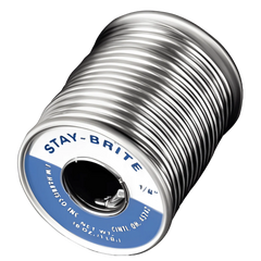 Harris SB861 Stay Brite Solder Wire, Lead Free, 1/8 in Diameter, 1 lb Spool