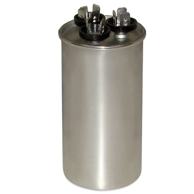 Mars 12268 Run Capacitor 120 Dual Section Round 40/7.5 Microfarad 370 Volt