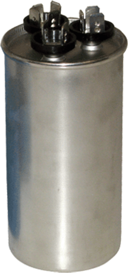 Mars 12268 Run Capacitor 120 Dual Section Round 40/7.5 Microfarad 370 Volt