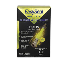 Nu-Calgon 4050-12 EasySeal Ultimate Refrigerant Leak Sealant with UV - 2 - 7.5 Tons (Pack of 6)