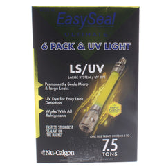 Nu-Calgon 4050-12 EasySeal Ultimate Refrigerant Leak Sealant with UV - 2 - 7.5 Tons (Pack of 6)