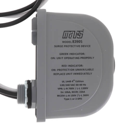 Mars 83905 Surge Protector Device 120/240 Volt