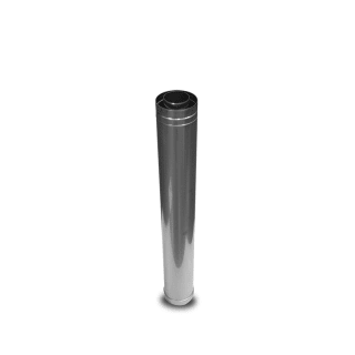 Noritz CVP-24STR Vent Pipe, 24 Concentric Straight Stainless for NR83DVC/ NR98DVC/ NC199DVC