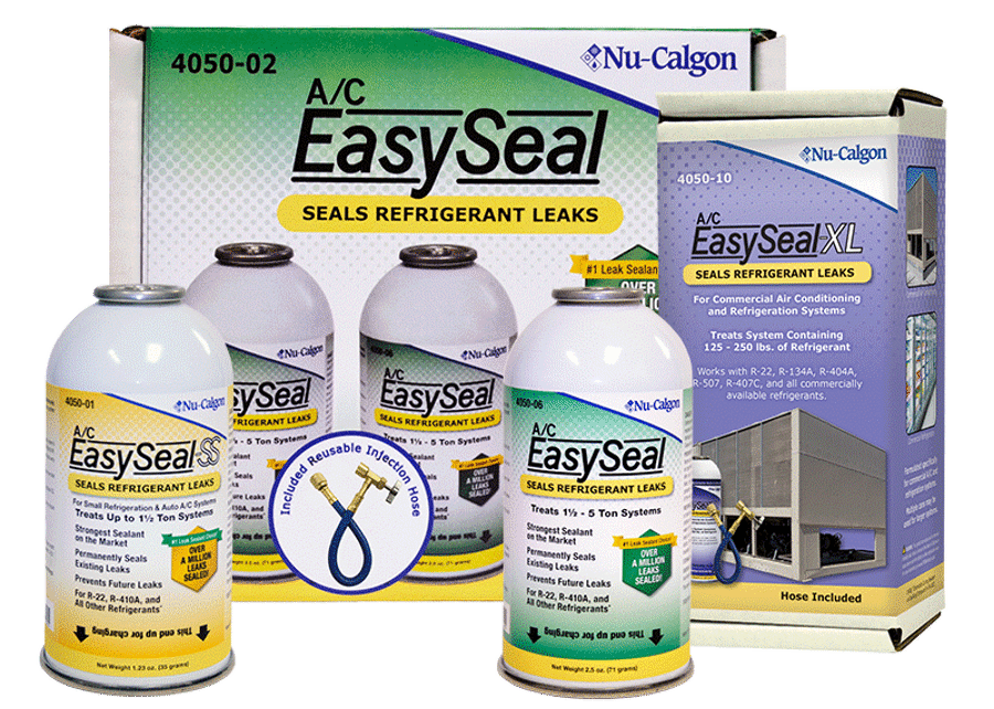 Nu-Calgon 4050-06 A/C EasySeal 3 oz Pressurized Can