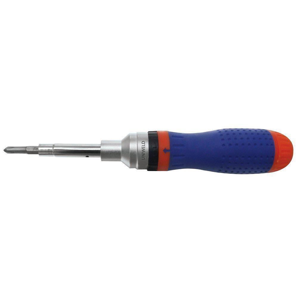 Uniweld Products 20N1RSD 9-1/2 in. Ratchet Screwdriver