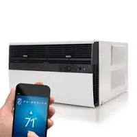 Friedrich KES12A33A Kuhl Smart Wi-Fi Room Air Conditioner With Electric Heat, 12000 Btu/hr Cool, 10700 Btu/hr Heat, 230V