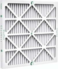 Glasfloss ZLP18202 Z-Line ZL Pleated Air Filter, 18 in W x 2 in D x 20 in H, 10 MERV, 180 deg F