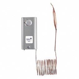 Johnson Controls A19ABC-24C Temperature Controller Remote Bulb with 96 Inch Capillary Open/Close On Rise SPDT 120-277 Volts -30 to 100 Degrees Fahrenheit