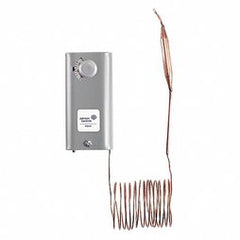 Johnson Controls A19ABC-24C Temperature Controller Remote Bulb with 96 Inch Capillary Open/Close On Rise SPDT 120-277 Volts -30 to 100 Degrees Fahrenheit