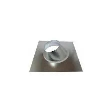 Metal-Fab 8MF Round Aluminum Alloy Flue 8 Inch Adjustable Roof Flashing