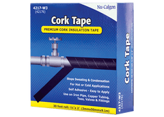 Nu-Calgon 4217-W3 Insulation Tape, 2 x 1/8 x 30' Roll Cork