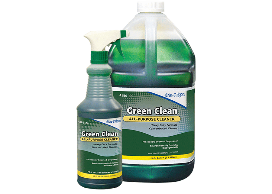 Nu-Calgon 4186-24 Green Clean 1 qt Spray Bottle Replacement MPN