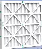 Glasfloss ZLP18201 Z-Line ZL Pleated Air Filter, 18 in W x 1 in D x 20 in H, 10 MERV, 180 deg F