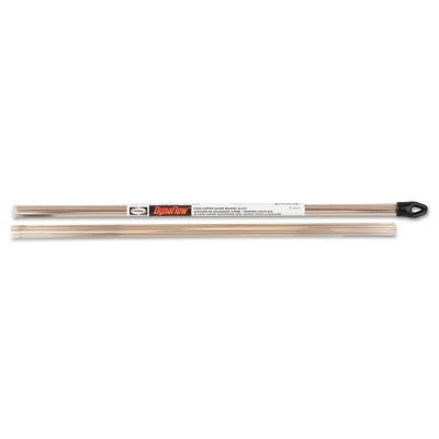 HARRIS Harris D620F1 Dynaflow Brazing Alloy, 1/8 in Dia x 20 in L, 1 lb Stick Tube