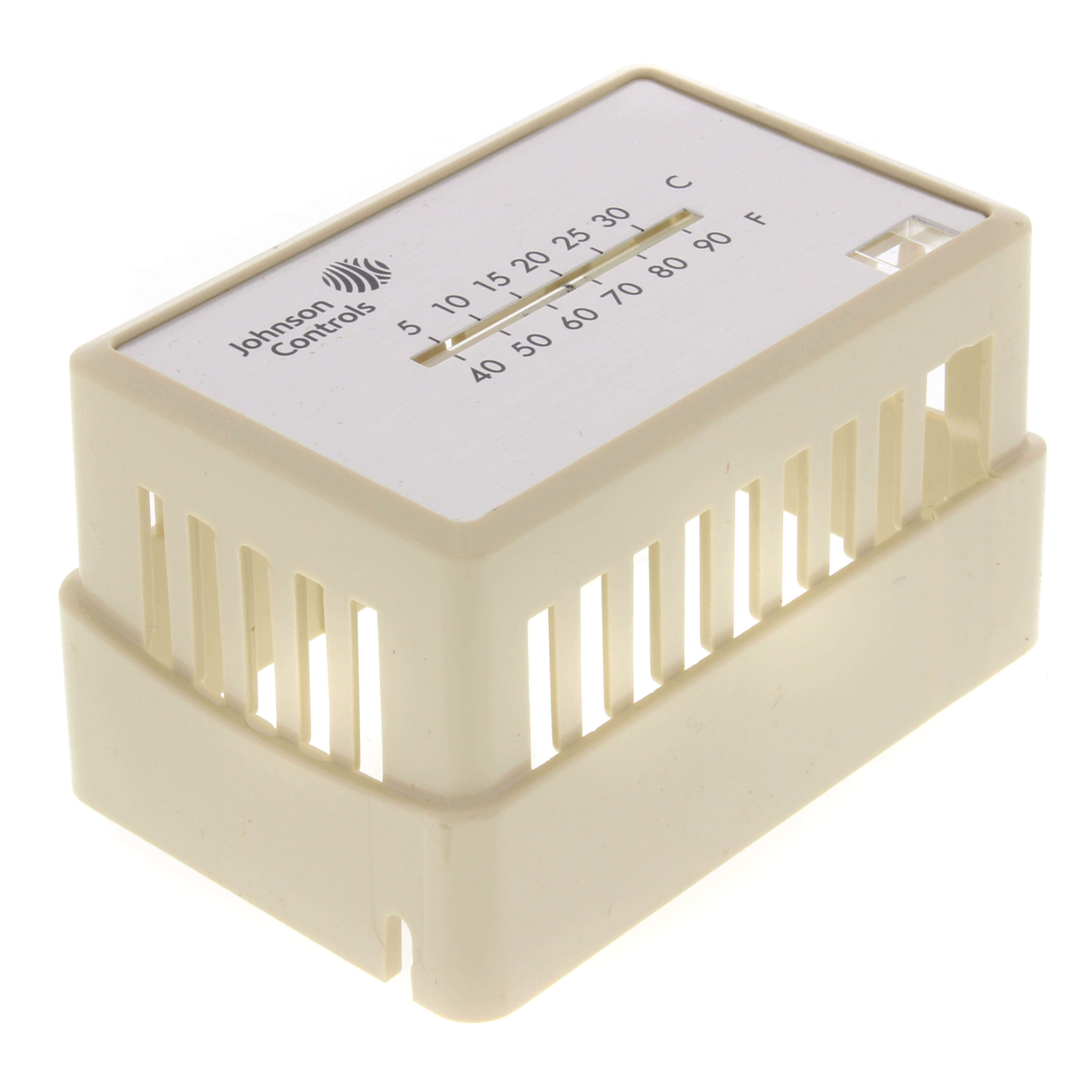 JOHNSON CONTROLS Johnson Controls T-4000-2142 Thermostat Cover Beige Horizontal Mount